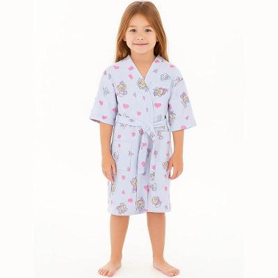 Roupão Infantil Malha Felpuda Com Capuz 230g-m² Bene Casa