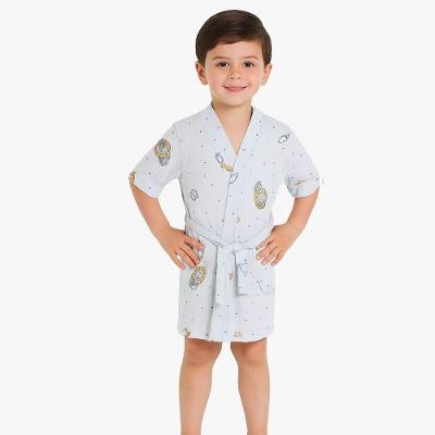 Roupão Infantil Malha Felpuda Com Capuz 230g-m² Bene Casa