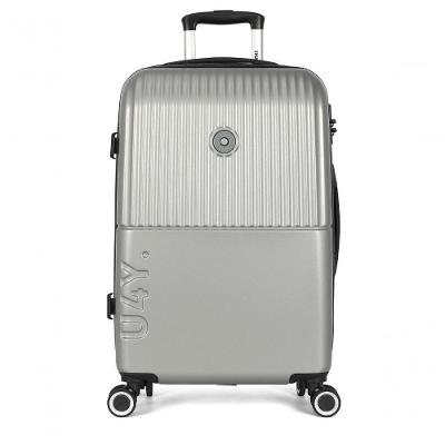 Mala De Viagem Media Prata - 24 Prata