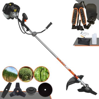 Roçadeira Profissional Lateral Terra Grh430 À Gasolina 43cc 2t 1,7hp + Faca 2 Pontas Duraline 330mm 2,7mm + Faca 80 Den