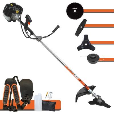 Roçadeira Profissional Lateral Terra Grh430 À Gasolina 43cc 2t 1,7hp + Faca 2 Pontas Duraline 330mm 2,7mm + Faca 80 Den