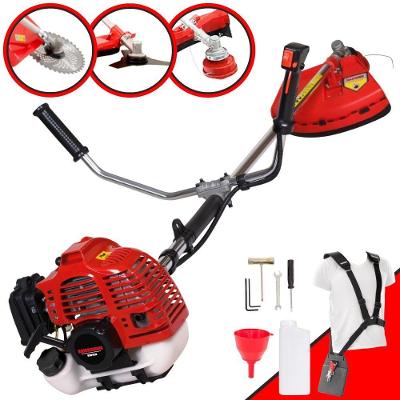 Roçadeira Kawashima Lateral 43cc À Gasolina + Faca 40 Dentes