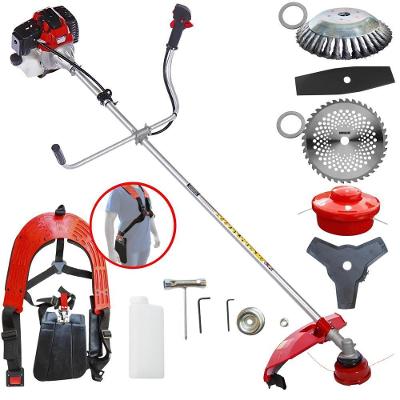 Roçadeira Robusta Rt43l 43cc + Faca 2p 40d E Escova De Aço