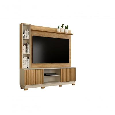 Home Theater 2 Portas Ripadas Montenegro Cinamomo-off White