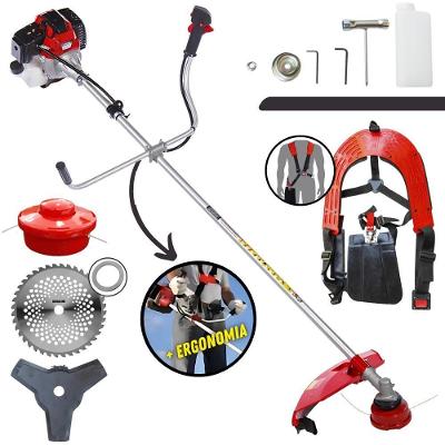 Roçadeira Robusta Rt43-l Toyama 10.000rpm 43cc 1,7hp 3 Em 1