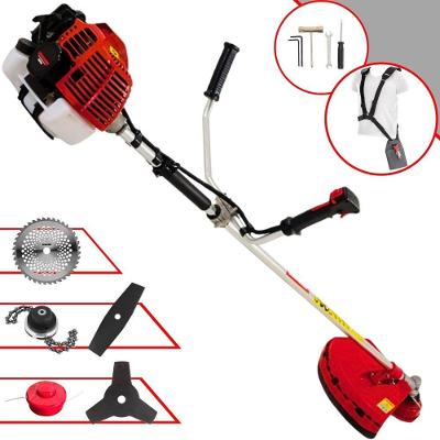 Roçadeira Profissional Kawashima Kw43l À Gasolina 43c 1,7hp + Faca 2 Pontas Duraline 330mm + Faca 40 Dentes Duraline 25