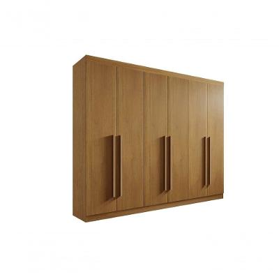Roupeiro 6 Portas 6 Gavetas Sem Pés Da Vinci Plus - D' Doro Cinamomo
