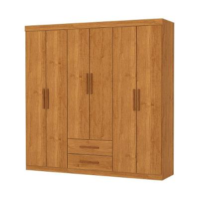 Guarda Roupa Aries 6 Portas Sem Espelho E Sem Pe Carioca Moveis Cinamomo