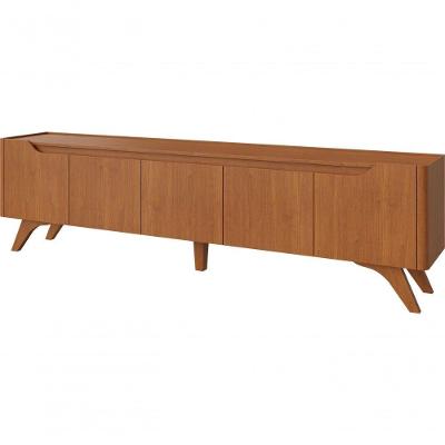 Rack Grecia 220 4 Portas E 1 Gaveta Mavaular Naturale