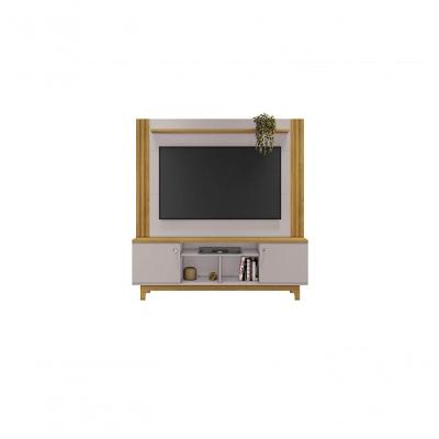 Estante Home Para Tvs De Ate 65 Polegadas Balsamo Candian - Jcm Movelaria Nature-off White