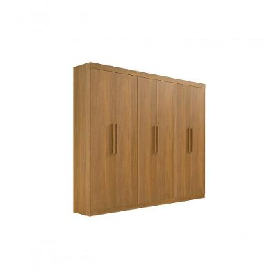 Guarda Roupa Casal 6 Portas Sem Pés Leblon D' Doro Cinamomo