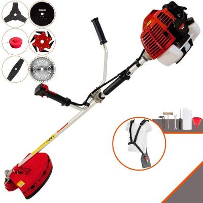 Roçadeira Lateral Kawashima Kw43l À Gasolina 43c 1,7hp + Faca 2 Pontas 330mm + Faca 40 Dentes 255mm + Faca 80 Dentes 25