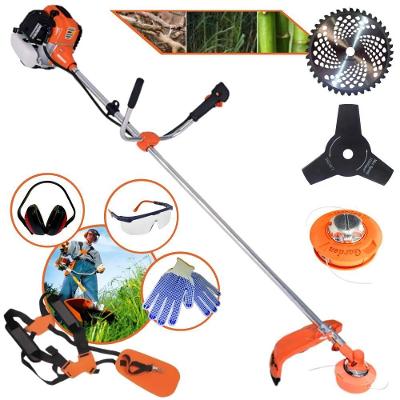 Roçadeira Profissional Lateral Terra Gr520xp À Gasolina 52cc 2t 2,5hp + Faca 3 Pontas Duraline 255mm 2,9mm - 255253pju