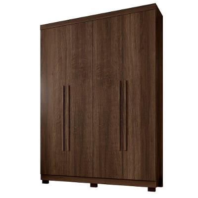 Guarda Roupa New Master 4 Portas Benetil Imbuia