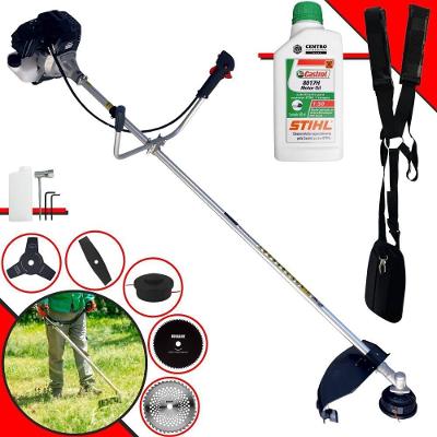 Roçadeira Toyama Rt43lb-25a 43cc 1,7hp 5 Em 1 + óleo Stihl