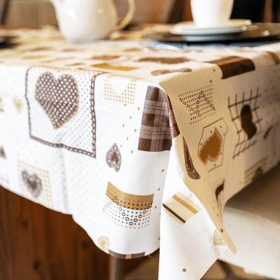 Toalha De Mesa Termotex 140x220cm - Uzoo Toalha Pronta Termotex 1.40x2.20m Cafe Bege-marrom 4668f