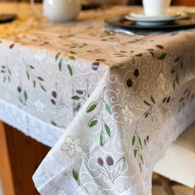 Toalha De Mesa Peva 140x220cm - Uzoo Toalha Pronta Peva 1.40x2.20m Cerejas 5748d