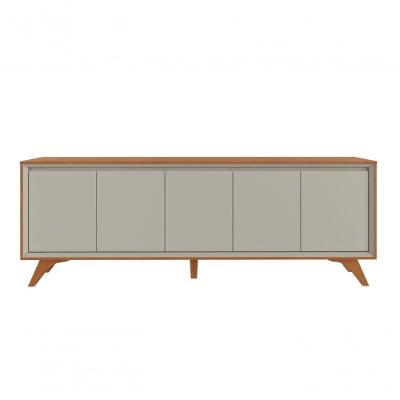 Buffet Premium 5 Portas Mavaular Naturalle-off White