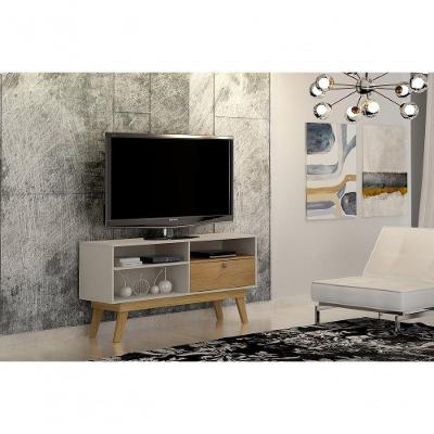 Rack Houston Valdemóveis Off White/cinamomo