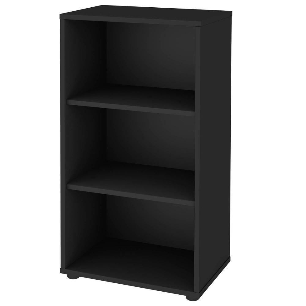 Kit 2 Estantes Com 2 Prateleiras Clean A2 81X45 Cm Preto - 3