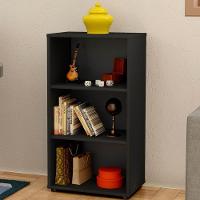 Kit 2 Estantes Com 2 Prateleiras Clean A2 81X45 Cm Preto - 5