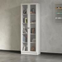 Kit 2 Estantes 2 Portas 4 Prateleiras 171X59 Branco - 7