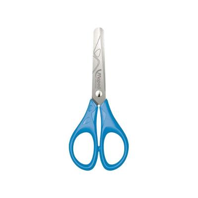 Tesoura Jacare Soft Stainless 13cm Maped Azul