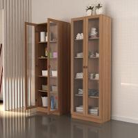 Kit 2 Estantes 2 Portas 4 Prateleiras 171X59Cm Amêndoa - 6