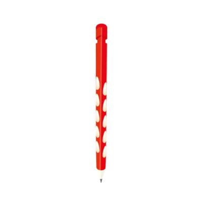 Lapiseira 2.0mm Ergonômica Com Apontador Super Lápis Compactor Vermelho