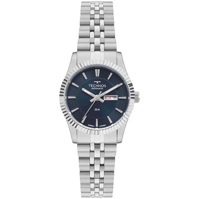 Relógio Feminino 6T51AA-1A Automático Pulseira de Aço Inox Prata Technos