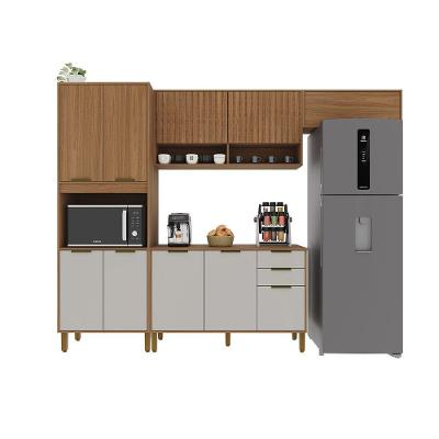 Cozinha Modulada Toronto 2,70 Freijo-off White - Indekes