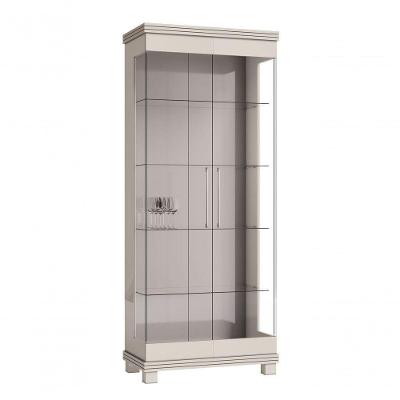 Cristaleira Cristal Off White - Imcal Móveis