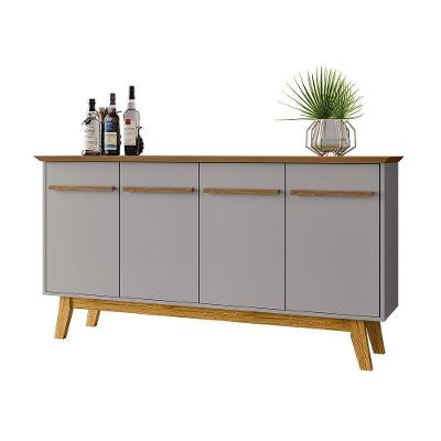 Aparador Buffet Opala Cinamomo Com Off-white - Bechara