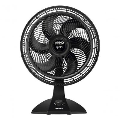 Ventilador De Mesa Turbo Force 2 Em 1 40cm Preto Arno 110V