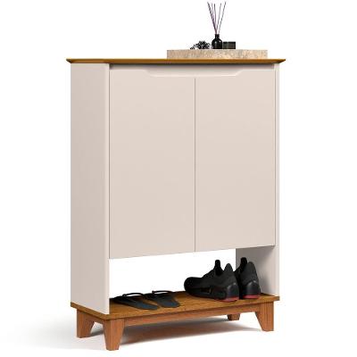 Sapateira Hall Flow Off White Com Freijo