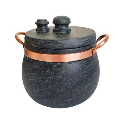 Panela De Pressão Pedra Sabão 6,0 Litros Super Resistente