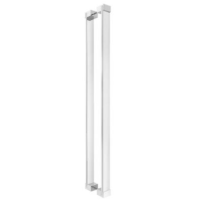 Puxador Para Portas Em Aço Inox Alto Brilho Apolo Grego Metal 180cm