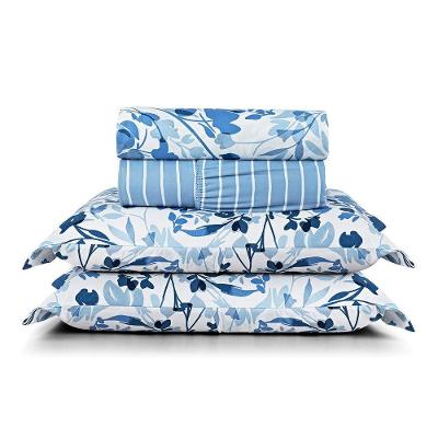 Jogo De Lençol Casal Sublime 400 Fios Micropercal Toque De Algodão 4 Peças Lolli - 100% Poliéster