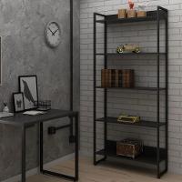 Kit 2 Estantes Multiuso Com 5 Prateleiras Preto - D´rossi - 7