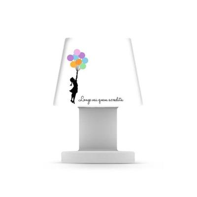 Luminária Abajur De Mesa Pequena Quem Acredita