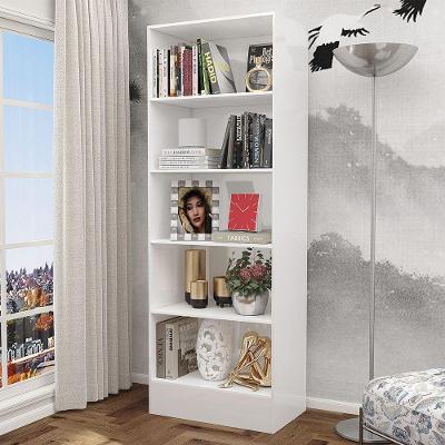 Estante Clarice 180cm Em Mdp Carioca Móveis Branco