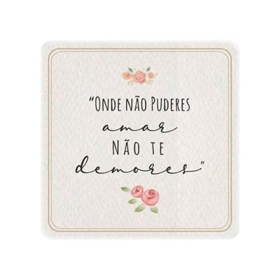 Luminária Box Slim Não Puderes Usb