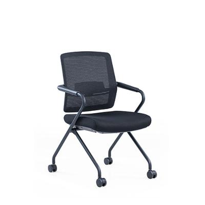 Cadeira Auditório Muvii Interlocutor Com Rodízios Preto