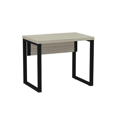 Mesa Escritório 900x600x750mm M900pe40tub Castanheira Natural-preto