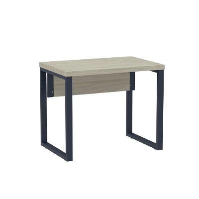 Mesa Escritório 900x600x750mm M900pe40tub Castanheira Natural-azul Delrei