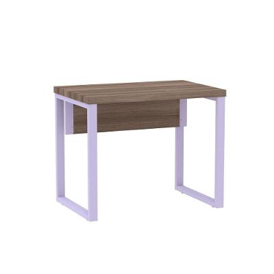 Mesa Escritório 900x600x750mm M900pe40tub Walnut-lilas