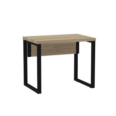 Mesa Escritório 900x600x750mm M900pe40tub Noce Naturalle-preto