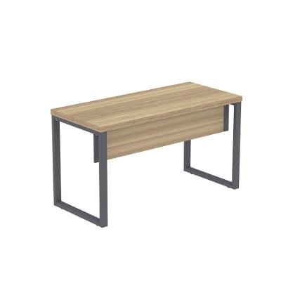 Mesa Escritório 1340x600x750mm M1340pe40tub Noce Naturalle-grafito