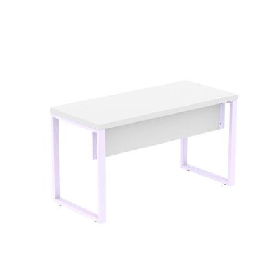 Mesa Escritório1200x600x750mm M1200pe40tub Branco-lilas