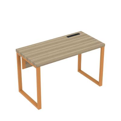 Mesa Plataforma Unica 120x60 Pe40 Noce Naturalle-laranja Picasso